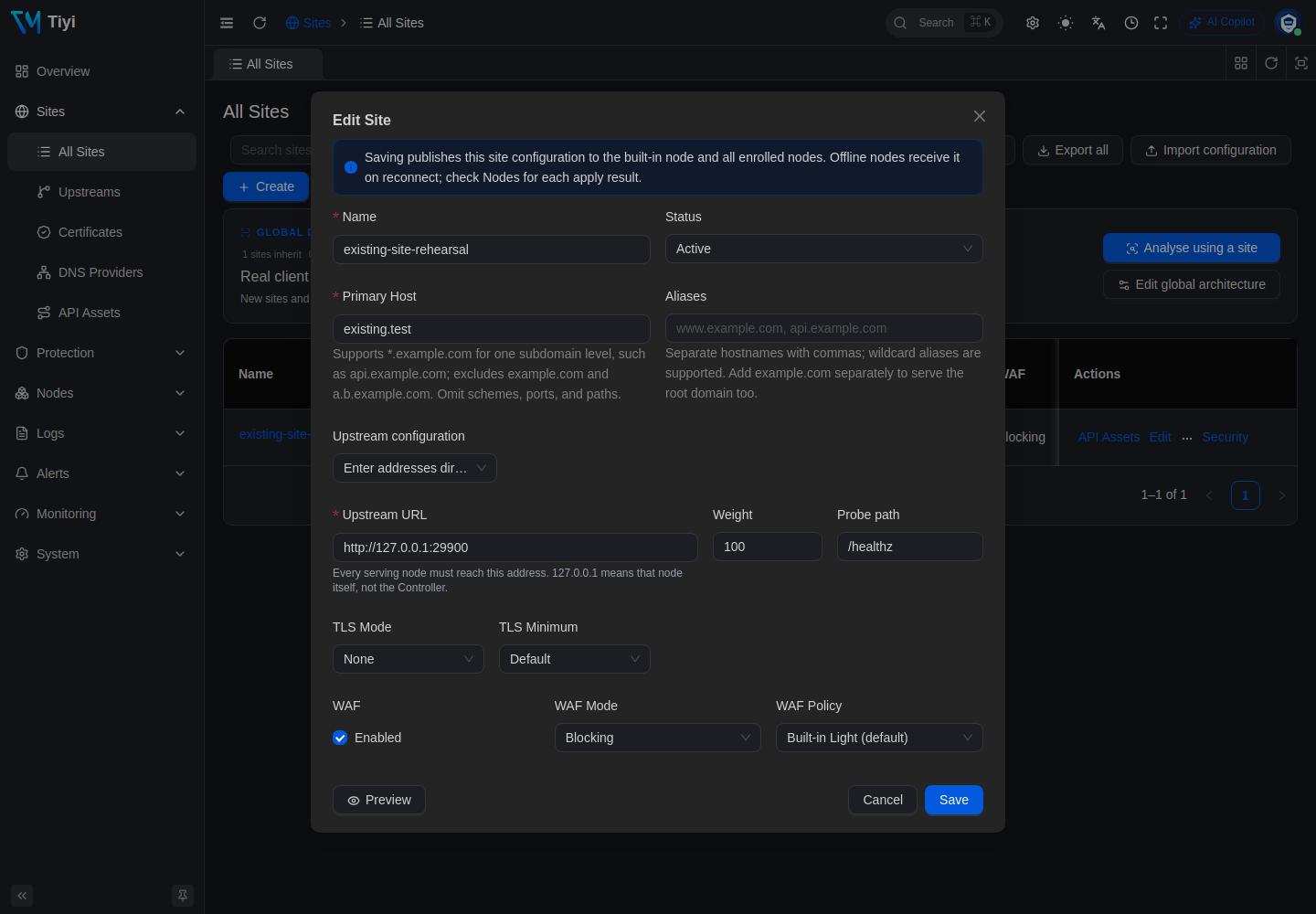 Tiyi screenshot